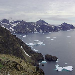 View From Kap Dan, Down The Coast