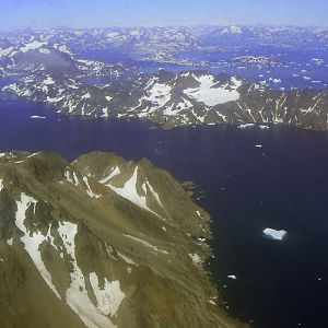 East Greenland From The Air 3