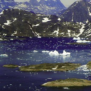 East Greenland From The Air 2