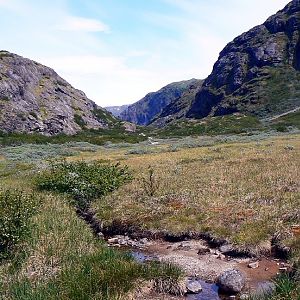 Hospital Valley With Flower Valley Beyond, Narsarsuaq