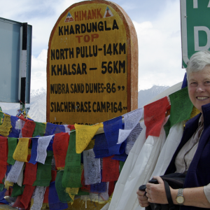 Eleanor at KhardungLa summit