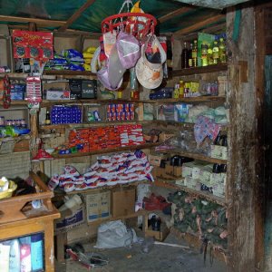 Bhutan - inside a traditional shop