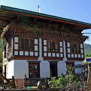 Farmhouse, Haa valley, Bhutan