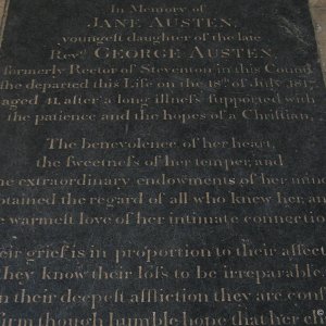 Jane Austen in Winchester