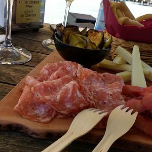 Salumi and cheese plate, El Rofolo, Venice