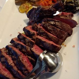 Grilled steak for two, Al Postiglione, Friuli