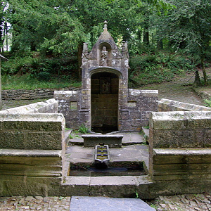 Daoulas Abbey fountain