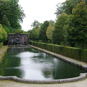 Château de Trévarez water garden