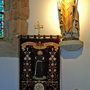 St Cado's Chapel, banner