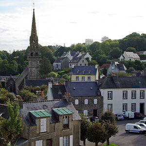 La Roche-Maurice from the castle