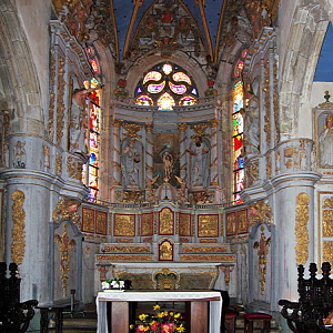 Bodilis church - High altar