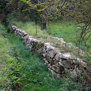 Le Yaudet - remains of Iron Age wall