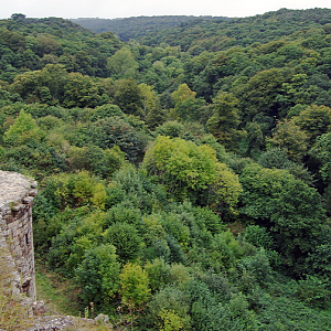 Château de Tonquédec, view from north tower