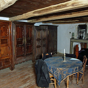 Moulins de Kerouat,1821 bakehouse living area