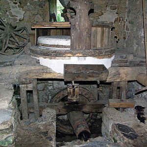 Moulins de Kerouat, 1812 mill machinery