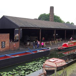 Canal basin, Black Country Museum