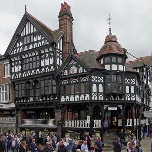 The Rows and Market Square, Chester