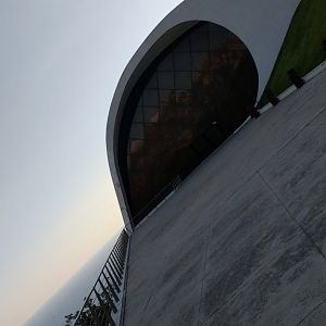 Oscar Niemeyer auditorium in Ravello
