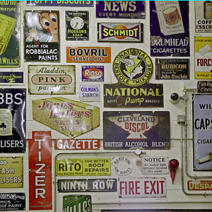 Sign collection, Beamish