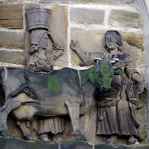 Milkmaids, Durham Cathedral