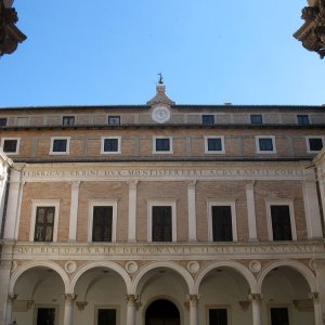 Urbino - Ducal Palace courtyard