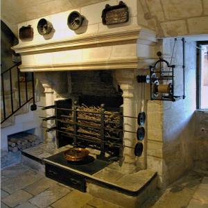 Château de Chenonceau - kitchen hearth.png