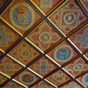 Château de Chenonceau - ceiling in Catherine de Medici's room.png