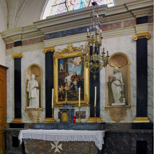 Église St Etienne de Cheverny - high altar.png