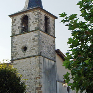 St-Santin-d'Aveyron, church