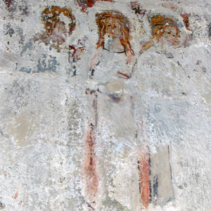 Blesle, Abbatiale St-Pierre - fresco