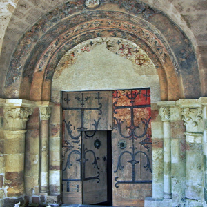 Brioude, Basilique St-Julien - south door