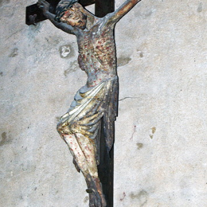 Brioude, Basilique St-Julien - medieval crucifix