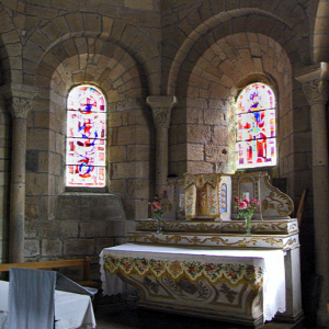 Saint-Pierre-Eynac, church - high altar