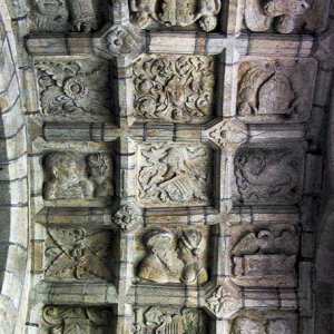 Monastier-sur-Gazeille, Abbey of St Théofrède - apse ceiling
