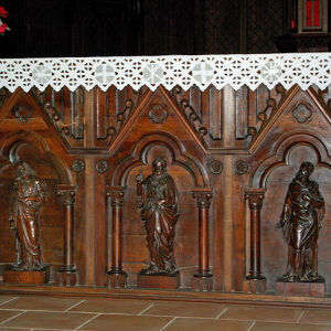 Montfaucon-en-Velay, Église St Pierre - altar