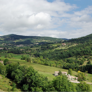 View near Saint-Félicien