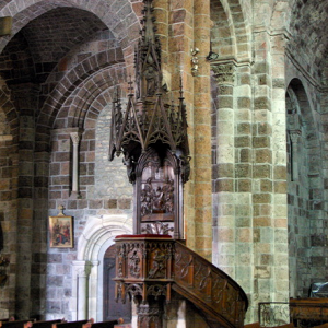 Le Monastier-sur-Gazeille, Abbey of St Théofrède - pulpit