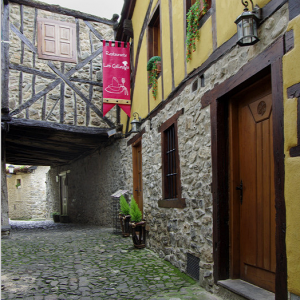 Potes, old town