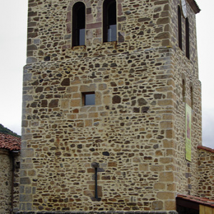 Potes, old church of San Vincente