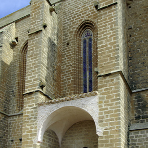 Artajona, Iglesia de San Saturnino - south door