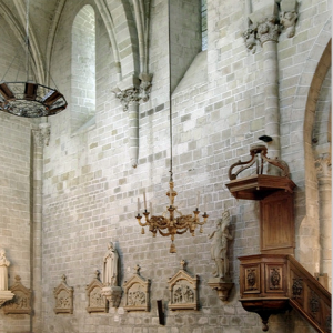Abbaye de St Hilaire - nave