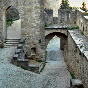 Carcassonne, La Cité - Porte d’Aude