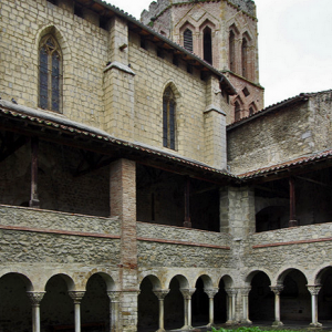 St Lizier, St Girons Cathedral - cloisters