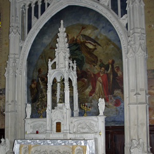 Montesquieu-Volvestre, Église St-Victor - high altar