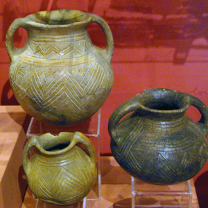 Bronze Age pottery, Museum of Archaeology, Valletta