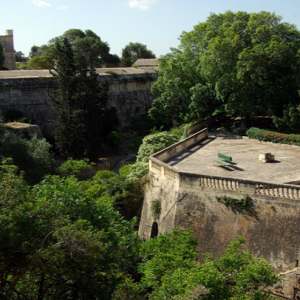 Floriana - walls from Argotti Gardens