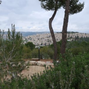Yad Vashem, View of Jerusalem