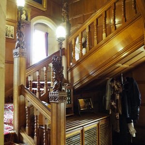 Main stairs, Cragside