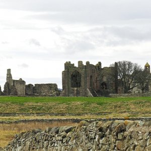Lindisfarne Priory and St Mary's Church