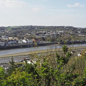 View across to Bideford from Chudleigh Fort